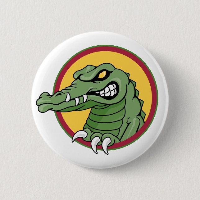 Gator Mascot Button (Front)