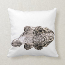 Alligator Queen Hot Pink Crocodile Skin Decorative Throw Pillow Dorm Room Decor Accent Pillows For Bedroom Unique Fun Home Decor Wildlife