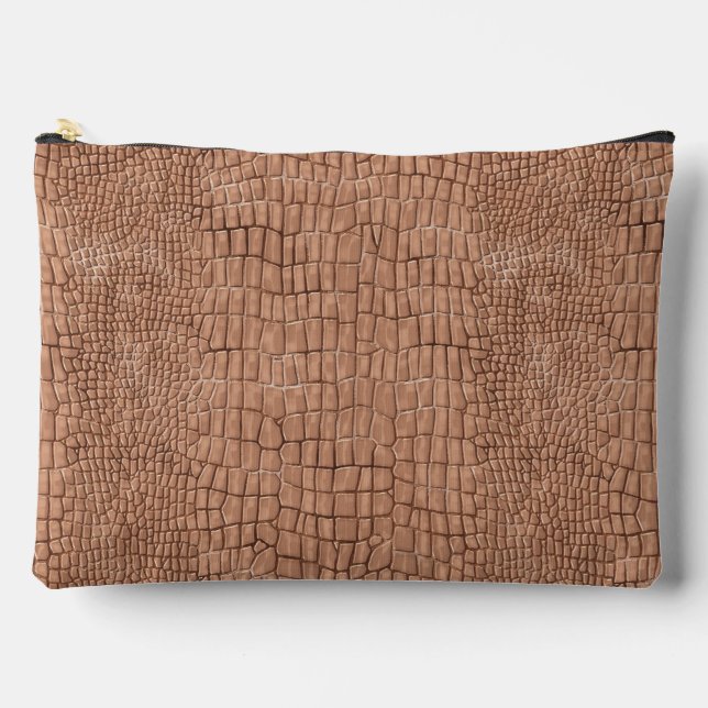 Gator Print  Accessory Pouch (Front)