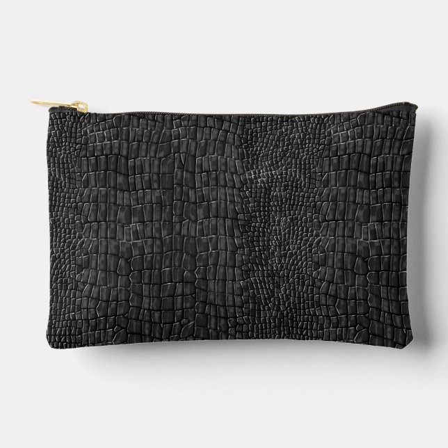 Gator Print  Accessory Pouch (Front)