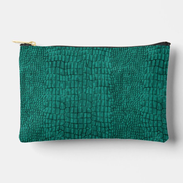 Gator Print  Accessory Pouch (Front)