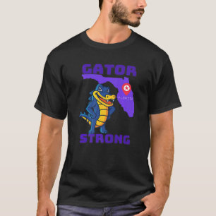 Gator Strong Florida Alligator Crocodile Zoo Anima T-Shirt