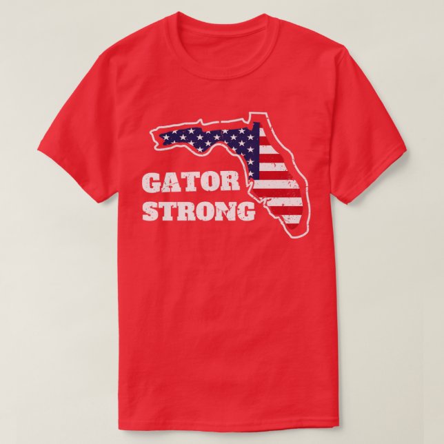 Gator Strong Florida State Gator T-Shirt (Design Front)