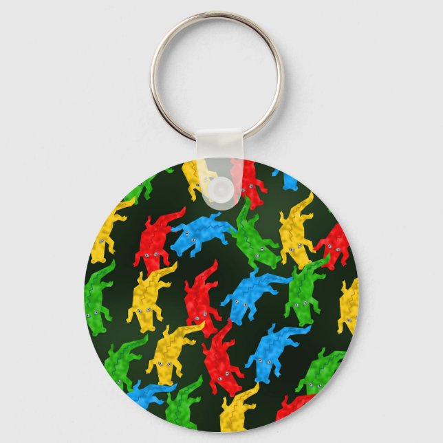 Gator Wallpaper Keychain (Front)