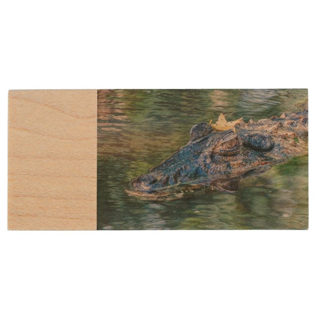 Gator with a crown USB flash drive (Back)