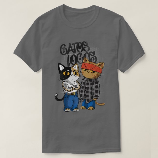 Gatos locos  T-Shirt (Design Front)