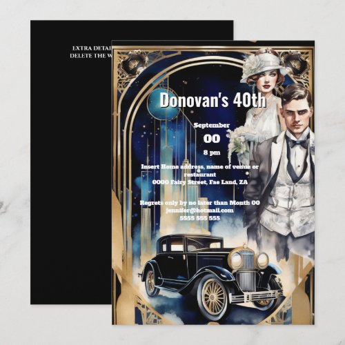 Gatsby 1920's dodge car flapper man trendy