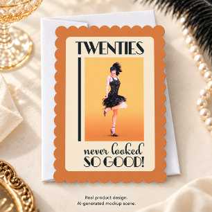 Gatsby 20th Birthday Party  Invitation