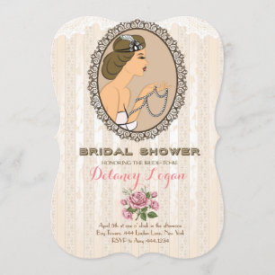 Gatsby Bridal Shower Invitation