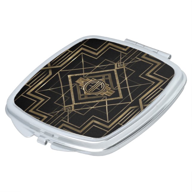 Gatsby Colletion  Compact Mirror (Turned)