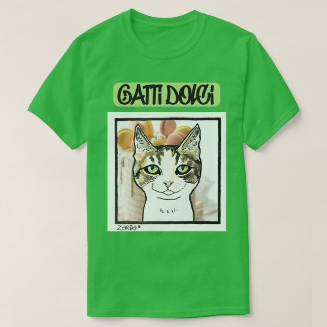 Gatti dolci Zarqa  T-Shirt (Design Front)