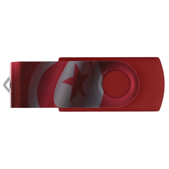 GATTOOS USB Swivel Flash Drive (Back)