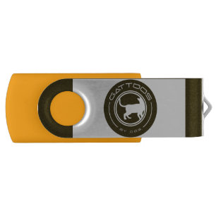 GATTOOS USB Swivel Flash Drive