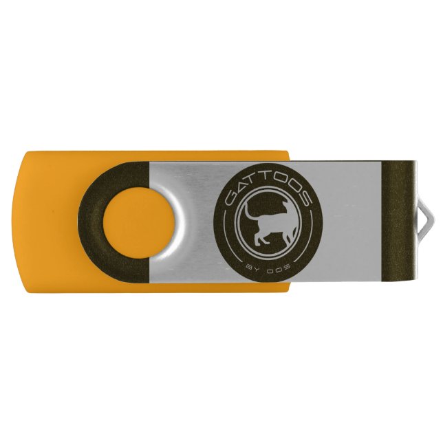 GATTOOS USB Swivel Flash Drive (Front)