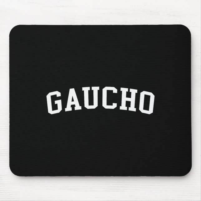 Gaucho  mouse pad (Front)