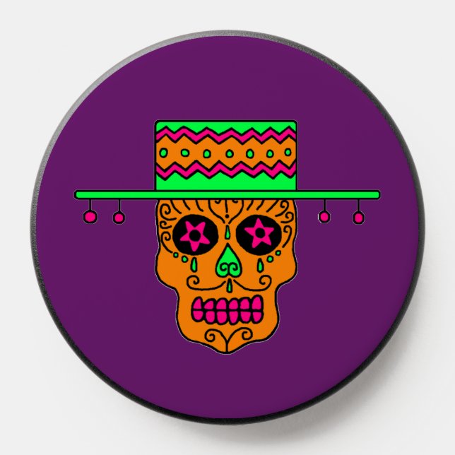 Gaucho Sugar Skull PopSocket (Popsocket)