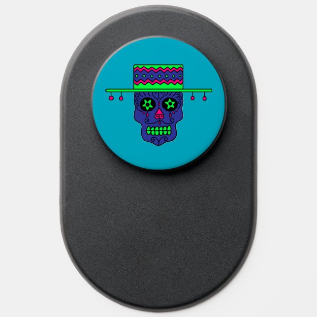 Gaucho Sugar Skull PopSocket (Popsocket)
