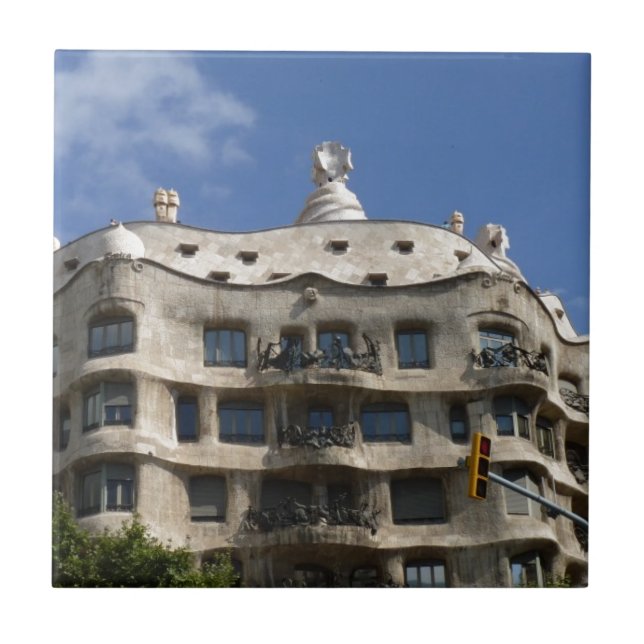 gaudi 2 ceramic tile (Front)