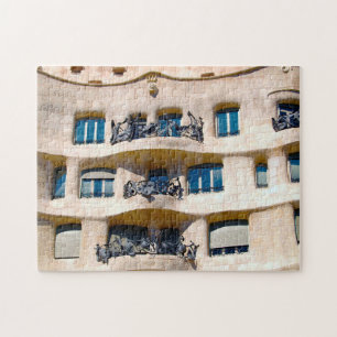 Gaudi Architecture Barcelona. Jigsaw Puzzle