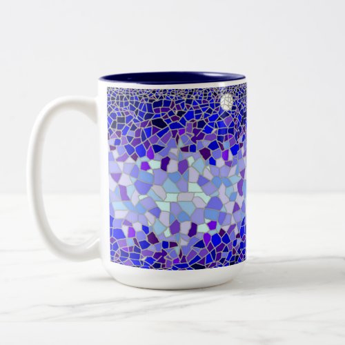 Gaudi by Moonlight Two_Tone Coffee Mug