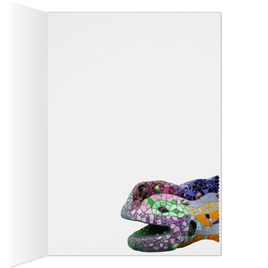 Gaudi Lizard Head Mosaics (Inside (Right))