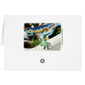 Gaudi Lizard Mosaics Cards (Back Horizontal)