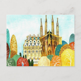 Gaudi' s Barcelona. Postcard