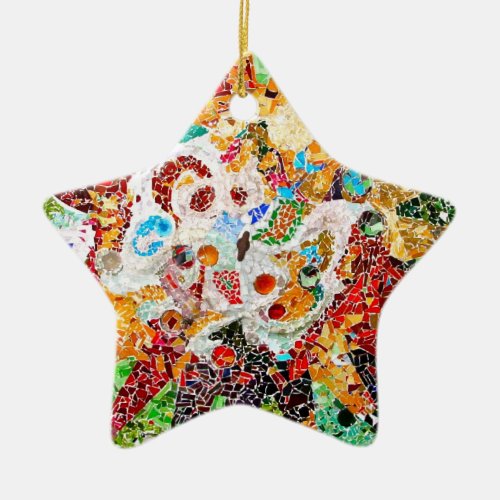 Gaudi star shaped ornament
