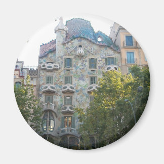 Gaudi Style house in Barcelona Magnet