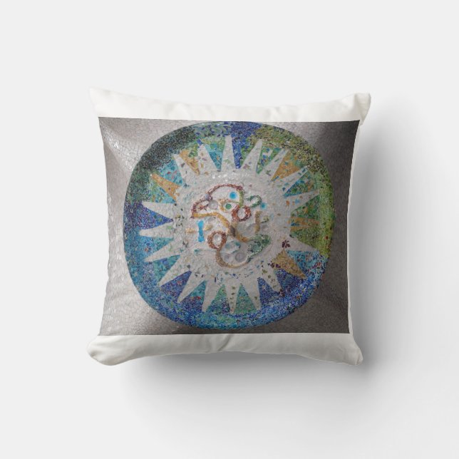 Gaudi Throw Pillow (Front)