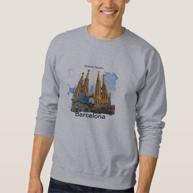 Gaudi's Barcelona Sweatshirt (Front)