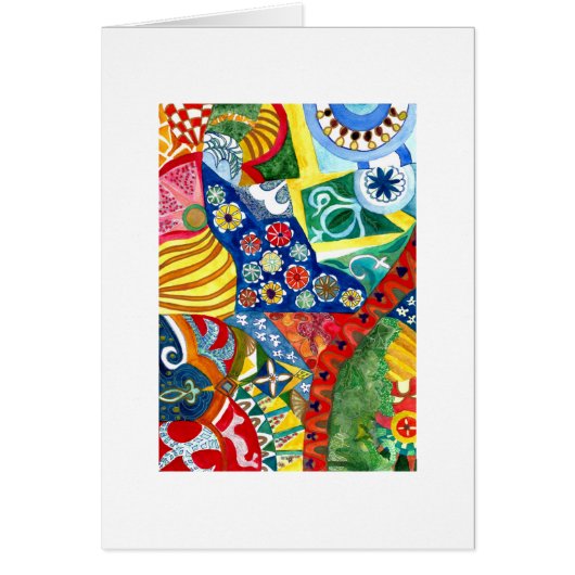 Gaudi's  Bench 2. Cards (Front)