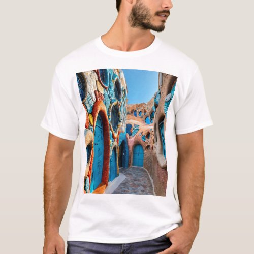 Gauds Ibiza A Vibrant Tapestry T_Shirt  T_Shirt