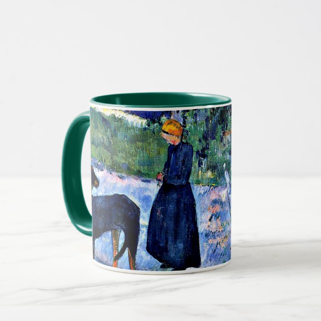 Gauguin - Among the Lilies Mug (Front Left)