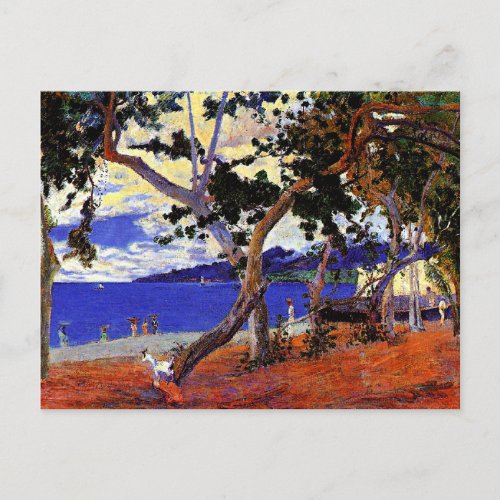 Gauguin _ Coastal Landscape from Martinique Postcard