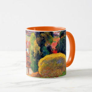 Gauguin: Farm in Brittany, famous painting Mug