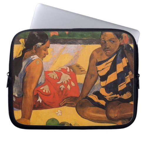 Gauguin French Polynesia Tahiti Women Painting Laptop Sleeve