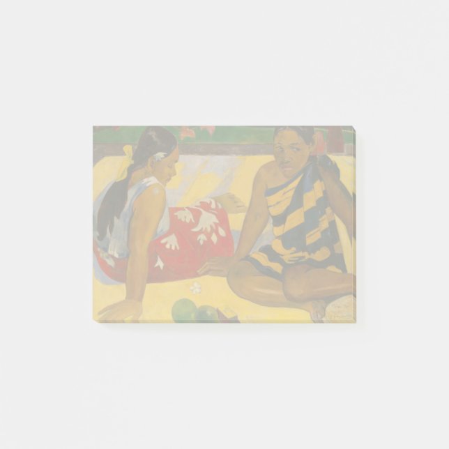 Gauguin French Polynesia Tahiti Women Painting Post-it Notes (Front)