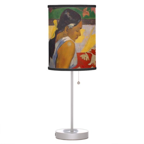 Gauguin French Polynesia Tahiti Women Painting Table Lamp