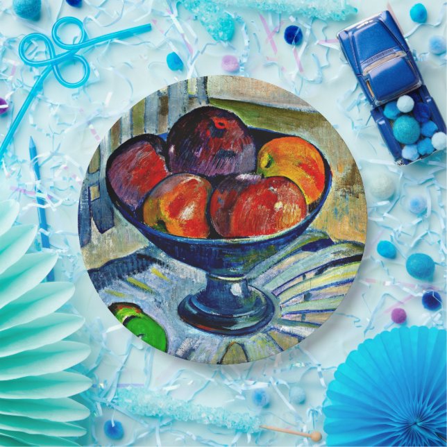 Gauguin - Fruit Dish on a Garden Chair Paper Plates (Party)