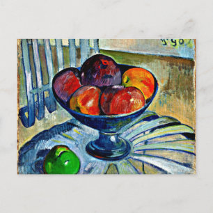 Gauguin - Fruit Dish on a Garden Chair Postcard