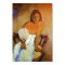 Gauguin Girl With A Fan Poster