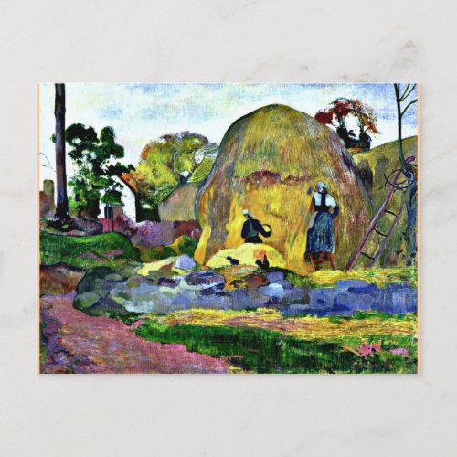 Gauguin _ Golden Harvest Postcard