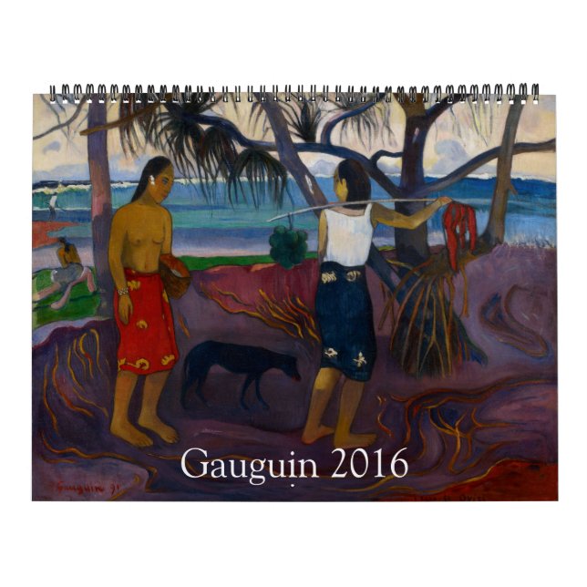 Gauguin Huge 2016 Calendar (Cover)