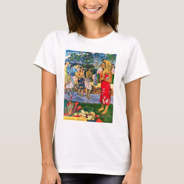 Gauguin Ia Orana Maria T-shirt (Front)