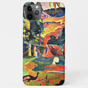 Gauguin - Landscape with Peacocks iPhone 11 Pro Max Case