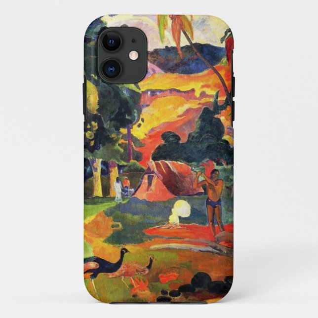 Gauguin Landscape with Peacocks iPhone 5 Case (Back)