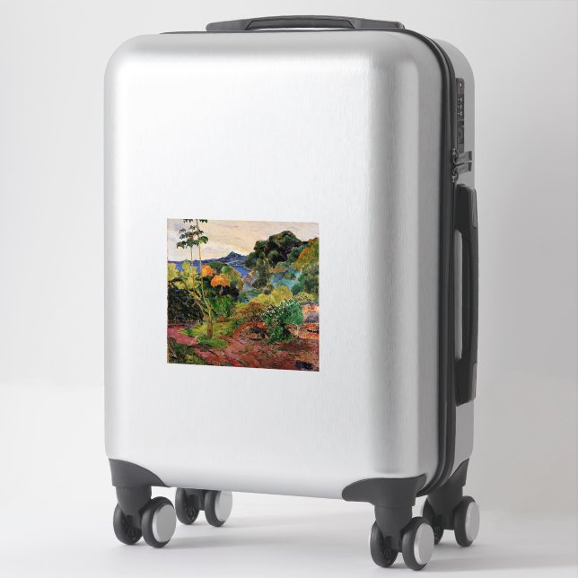Gauguin - Martinique Landscape Sticker (Suitcase)