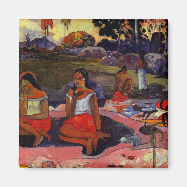 Gauguin - Nave Nave Moe Magnet (Front)