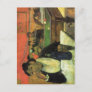 Gauguin, Paul Im Caf? (Portr?t der Mme Ginoux) 188 Postcard
